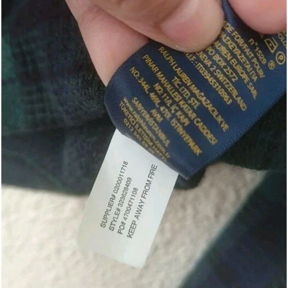 Vtg Polo Ralph Lauren cardigan sweater 100% merino wool, for children sz M 10/12 - Picture 11 of 11